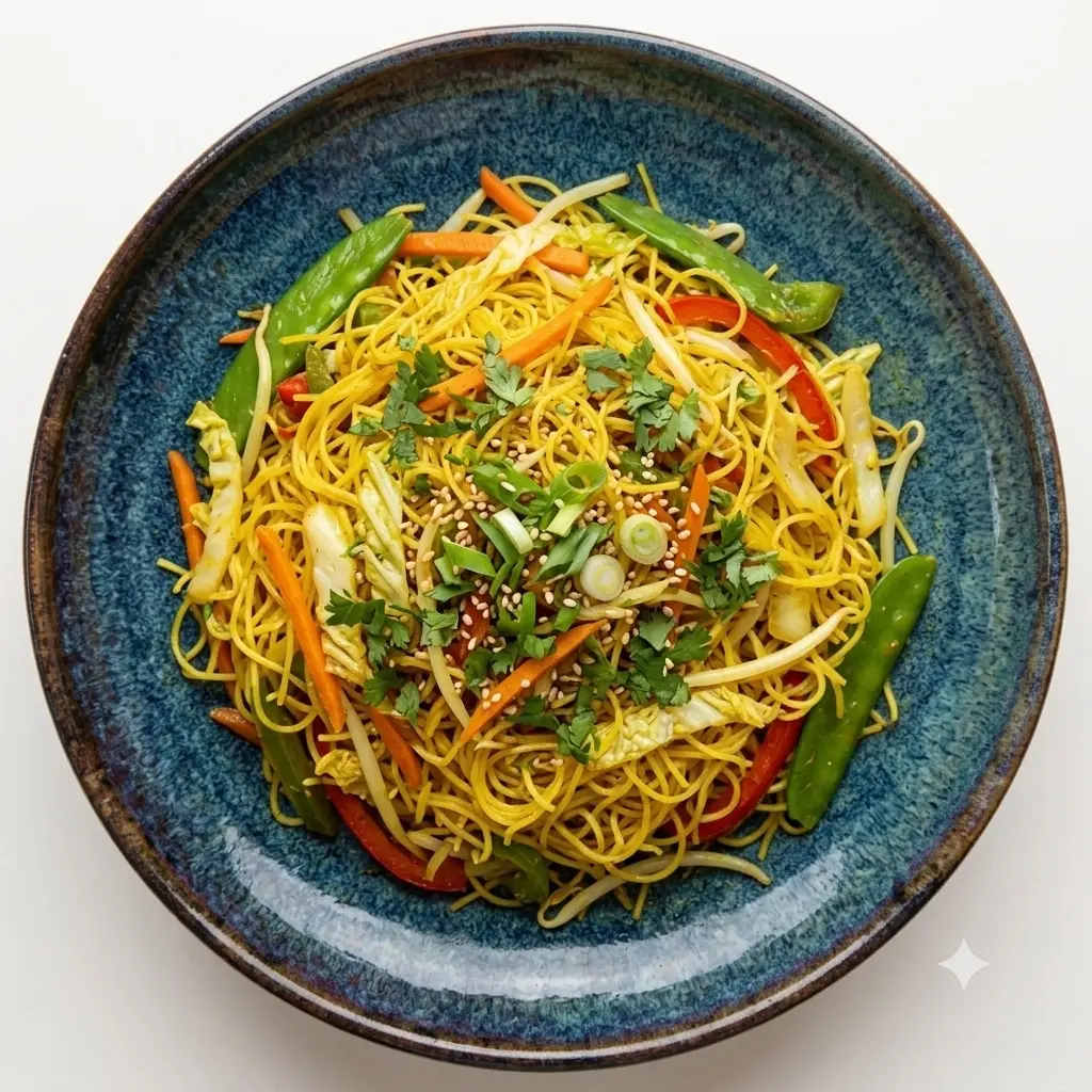Veg Singapore Noodles